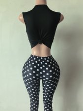 VIP1 Pre Order: About 7 work days shipping Letter Print Two Piece Shorts Set YUEM-202623