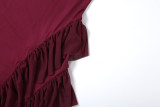 SC Sleeveless Sling Mesh Patchwork Mini Dress GZJQ-K6D07221A