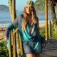 SC Mesh See Through Mini Dress GDSF-J26DS159