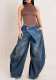 SC Fashion Washed Wide Leg Jeans BGN-367