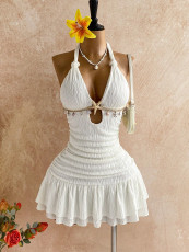 SC Halterneck Backless Mini Dress GXIY-K26L2297