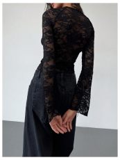 SC Lace See Through Solid Top YWXS-K25L1761