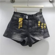 SC Retro Tight Denim Shorts GZYN-K21025