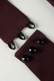 SC Solid Color Sleeveless Two Piece Skirts Set YWXS-K26L2248