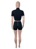 SC Short Sleeve Short Two Piece Set SHD-9978