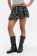 SC Polka Dots Print Yoga Sport Skirt QMZF-18021