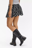 SC Polka Dots Print Yoga Sport Skirt QMZF-18021
