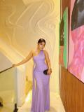 SC Single Shoulder Solid Color Ruched Maxi Dress GADE-11340