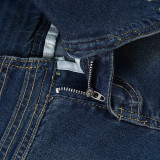 SC Washed Low-rise Denim Shorts GPKJ-MR48642