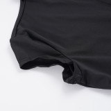 SC Zipper Sleeveless Skinny Mini Dress GPKJ-MR47973