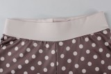 SC Polka Dots Print Sling Two Piece Pants Set SHMF-6209