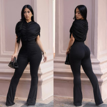 SC Solid Color Wide Leg Jumpsuit GFYX-7651