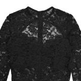 SC See Through Lace Long Sleeve Jumpsuit GFYX-7637