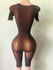 Pre Order: About 7 work days shipping Solid Color Romper YUEM-202642