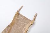 SC Solid Color Sling Bandage Dress XEF-K6D08022A