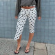 SC Polka Dot Print Tie Up Seventh Pants GSBW-C26PT109
