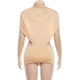 SC Solid Color Two Piece Skirts Set XEF-K6S00982A