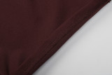 SC Solid Color Patchwork Micro Flare Seventh Pant GLAG-P6121245F