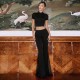 SC Solid Color Top Flare Pants 2 Piece Set GYME-K6S05851A