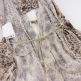 SC Leopard Hollow Out Backless Tank Tops GPKJ-MR48559