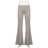 SC Fashion Embroidered Flare Pants GPKJ-MR49576