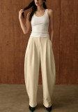 SC Solid Color Casual Wide Leg Pants BGN-369