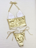 SC Sexy Tie Up Beach Two Piece Swimsuit CSYZ-G678KX