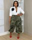 SC Loose Camouflage Print Pants BGN-370