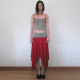 SC Sling Tank Top Irregular Long Skirt Suit XEF-K6S09935A