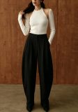 SC Solid Color Casual Wide Leg Pants BGN-369
