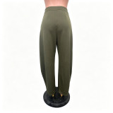 SC Solid Color Casual Wide Leg Pants BGN-369