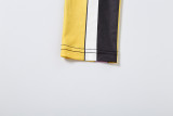 SC Contrast Color Long Sleeve Two Piece Skirts Set XEF-K6S10204A