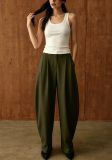 SC Solid Color Casual Wide Leg Pants BGN-369