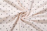 SC Deep V Neck Polka Dots Print Maxi Dress GYME-K6D08077A