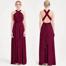 SC Solid Color Sleeveless Maxi Dress XMY-N020