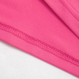 SC Solid Color Wrap Chest Two Piece Pants Set GDSF-Q26ST074