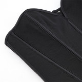 SC Black Matte-Finish Strapless Shaper Corset GXYR-241202