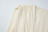 SC Ruched V Neck Sleeveless Maxi Dress GLAG-D6421524H