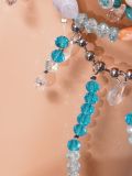 SC Colored Gemstone Halter Chain Tank Top GZYY-B25266