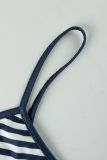SC Stripe Print Contrast Color Tank Tops YWXS-K26L2309