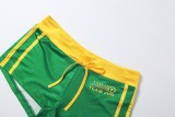 SC Letter Print Casual Sport Two Piece Shorts Set XEF-K6S11109A