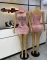 SC Tie Dye Hot Drill Vest Dress&Romper GNJF-Z7789