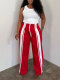 SC Contrast Color Stripe Drawstring Pants HNIF-MC037