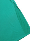 SC Sleeveless Contrast Color Hollow Out Midi Dress HNIF-MC028