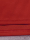 SC Solid Color Casual Long Skirt QYMF-5072