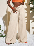 SC Drawstring Loose Wide Leg Pants HNIF-SY031
