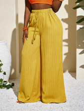 SC Drawstring Loose Wide Leg Pants HNIF-SY031