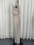 SC Sleeveless Zipper Slim Jumpsuit GWDS-260212