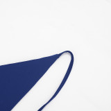 SC Solid Color Halterneck Backless Pants Suit GSZM-C26ST231