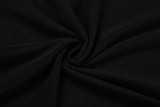 SC V Neck Butterfly Backless Sling Maxi Dress XEF-K6D09083A